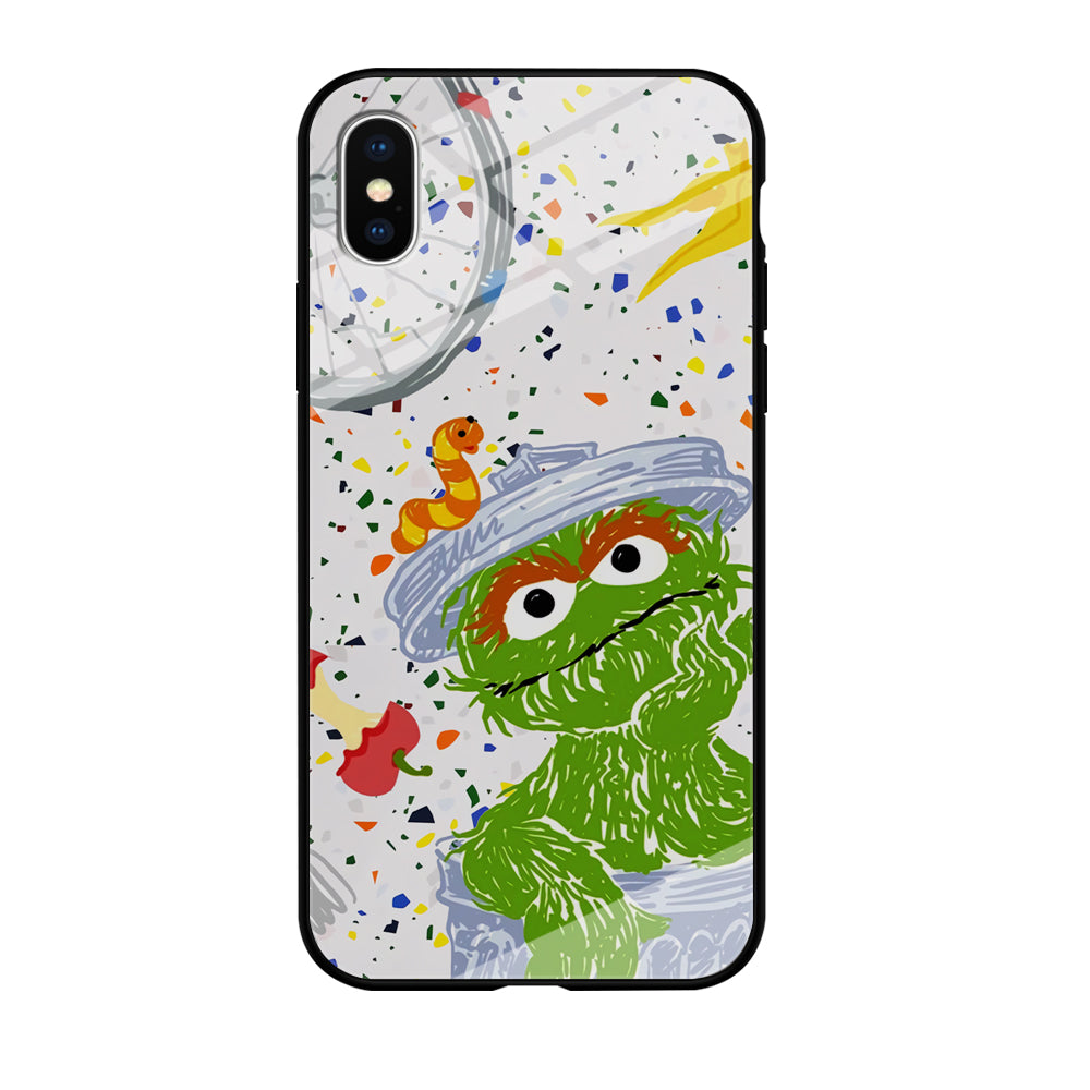 Sesame Street Grover Become Green iPhone Xs Max Case