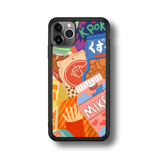 Snack Cartoon Weekly Groceries iPhone 11 Pro Max Case