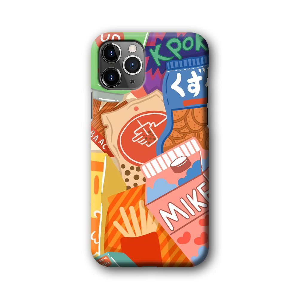 Snack Cartoon Weekly Groceries iPhone 11 Pro Max Case