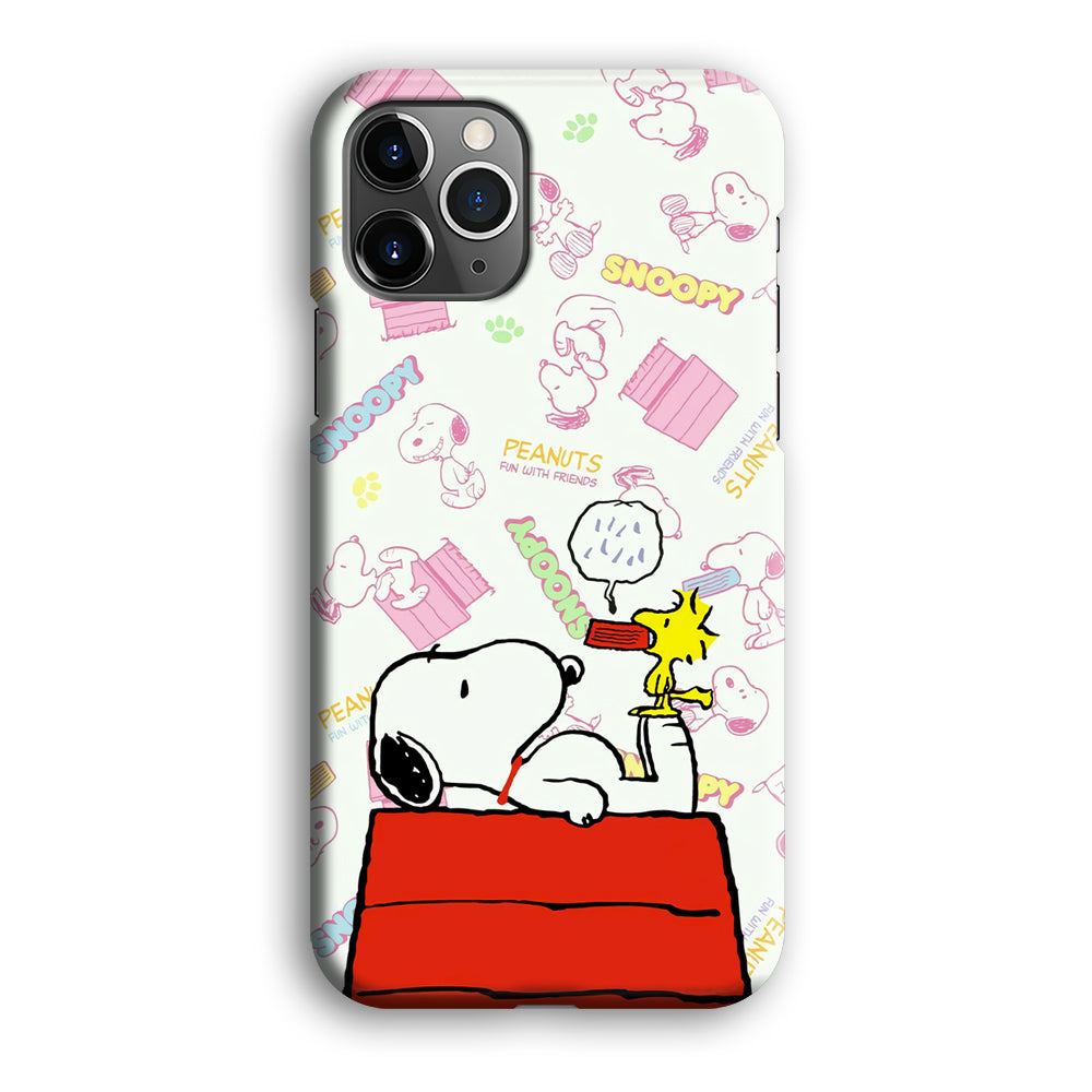 Snoopy Food Please iPhone 12 Pro Case