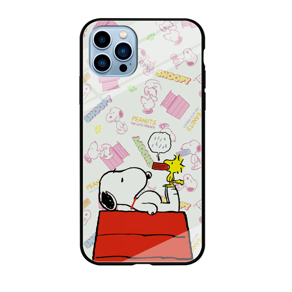 Snoopy Food Please iPhone 12 Pro Case
