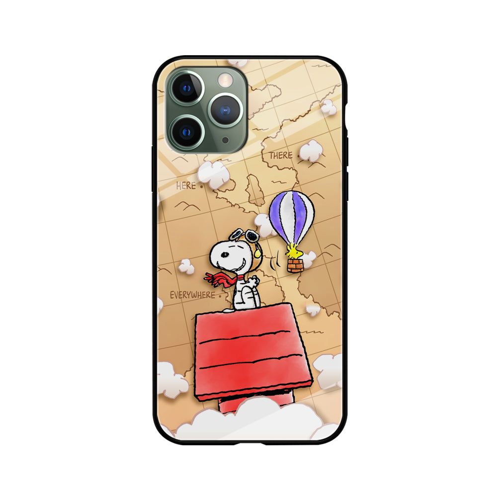 Snoopy Journey Around The World iPhone 11 Pro Max Case