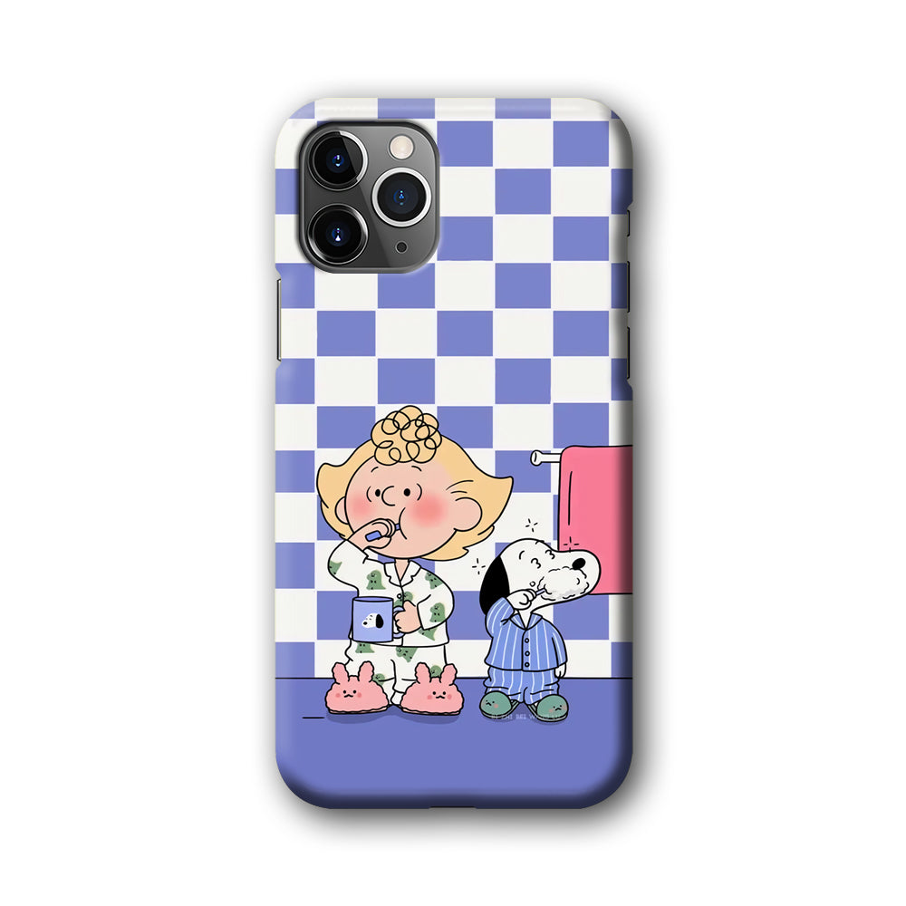 Snoopy Prepare for Sleep iPhone 11 Pro Max Case