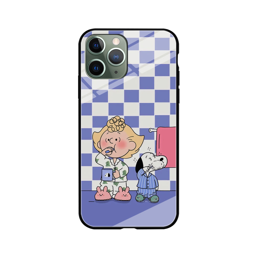 Snoopy Prepare for Sleep iPhone 11 Pro Max Case