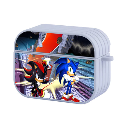 Sonic Battle for Adventure Hard Plastic Case Cover For Apple Airpods Pro