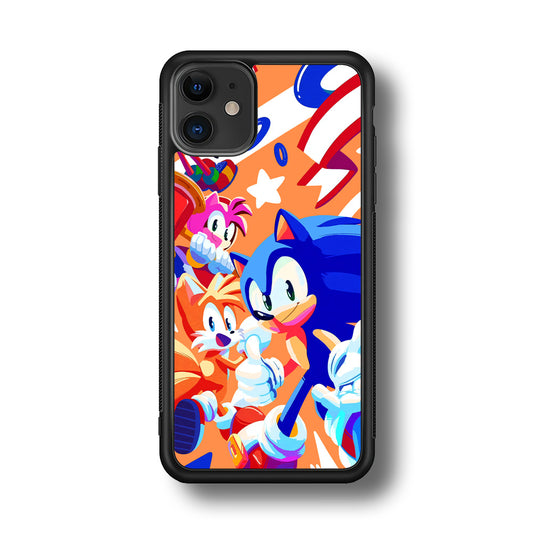Sonic Game Mode iPhone 11 Case
