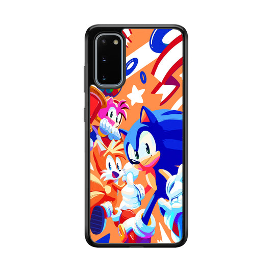 Sonic Game Mode Samsung Galaxy S20 Case