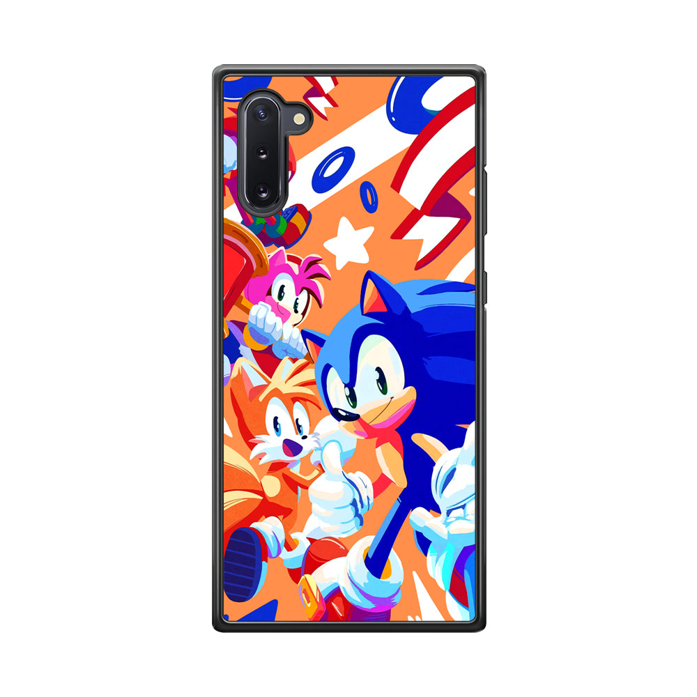 Sonic Game Mode Samsung Galaxy Note 10 Case
