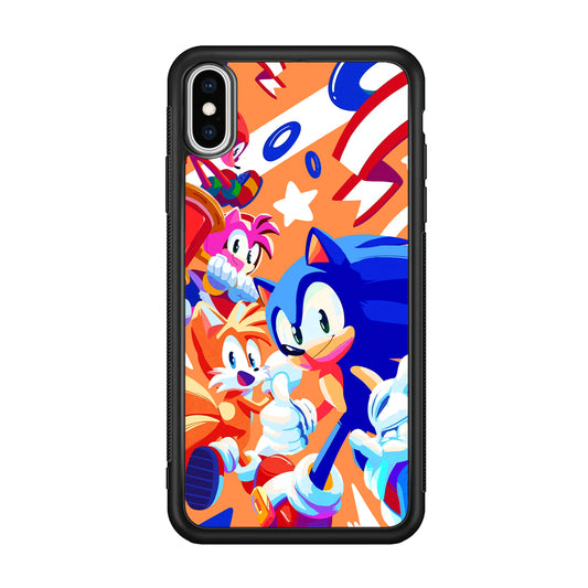 Sonic Game Mode iPhone Xs Max Case