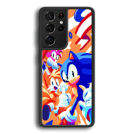 Sonic Game Mode Samsung Galaxy S21 Ultra Case