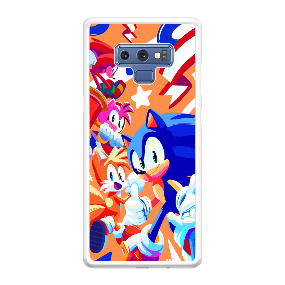 Sonic Game Mode Samsung Galaxy Note 9 Case