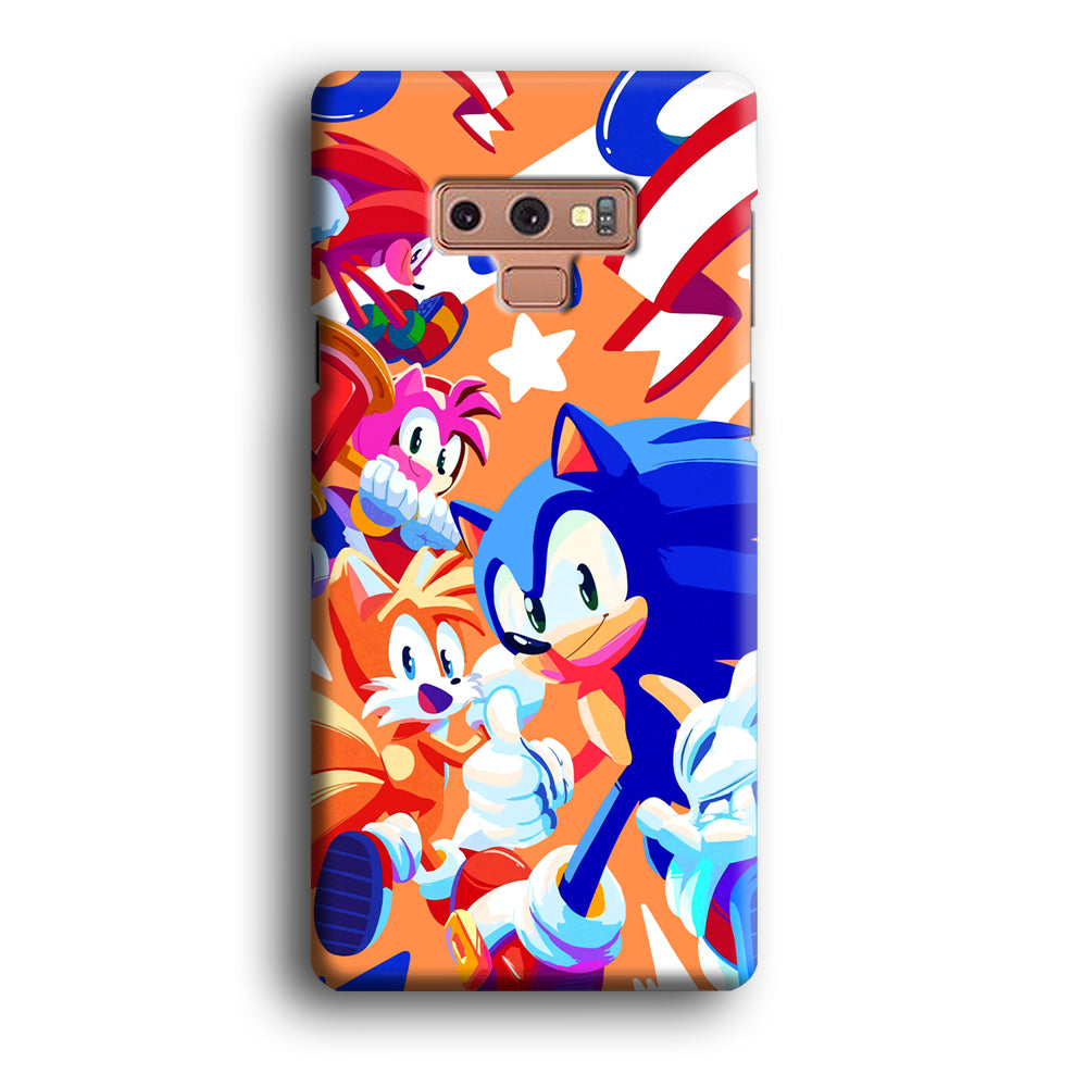 Sonic Game Mode Samsung Galaxy Note 9 Case