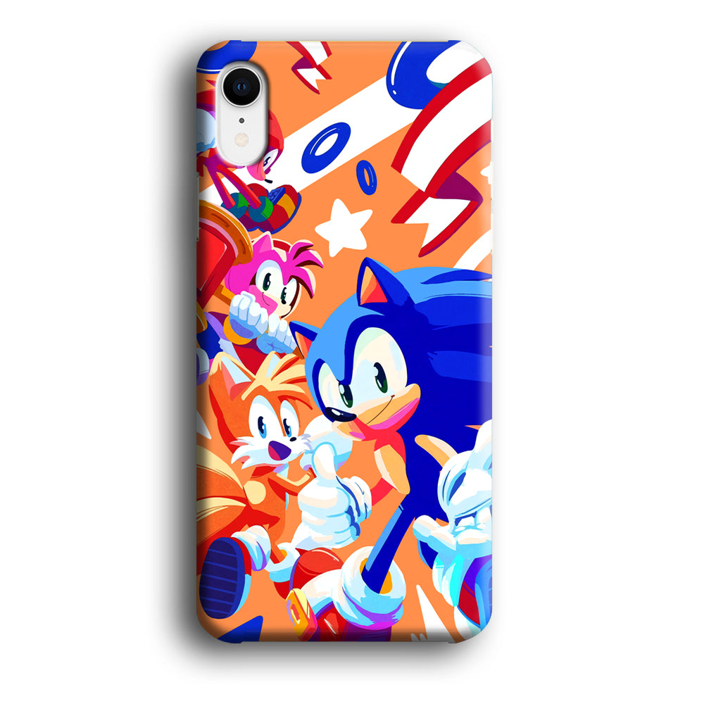 Sonic Game Mode iPhone XR Case