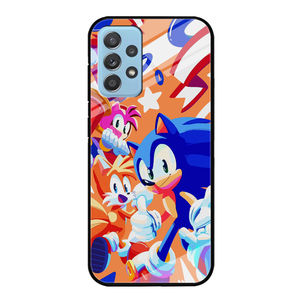 Sonic Game Mode Samsung Galaxy A72 Case