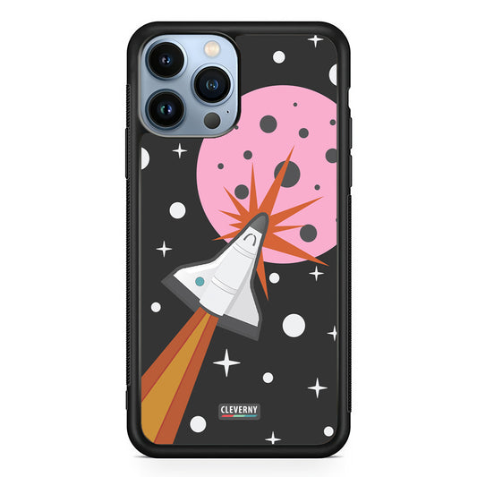 Space Appearance  Crashing the Moon Magsafe iPhone Case