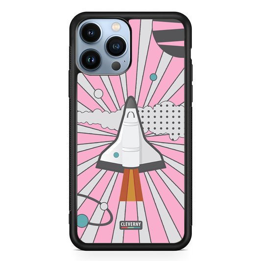 Space Appearance  Starship On the Clouds Magsafe iPhone Case