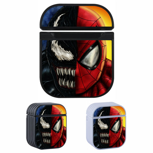 Spider-Man VS Venom Superhero Hard Plastic Case Cover For Apple Airpods
