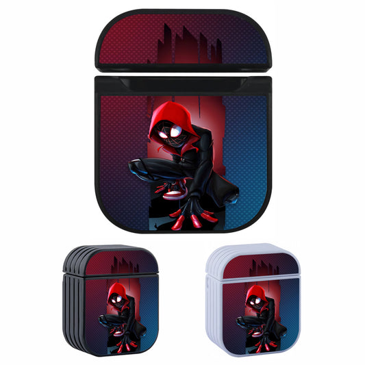 Spiderman Evening Shadows Hard Plastic Case Cover For Apple Airpods