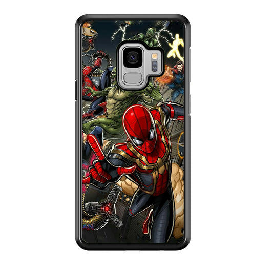 Spiderman Multiverse Battle Samsung Galaxy S9 Case