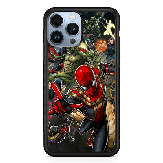 Spiderman Multiverse Battle iPhone 13 Pro Max Case