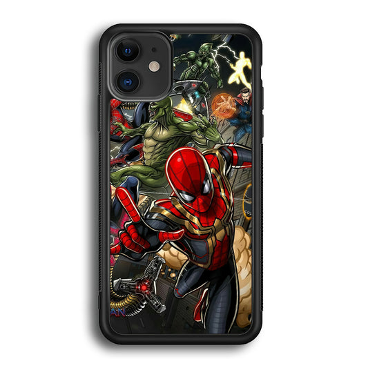 Spiderman Multiverse Battle iPhone 12 Case