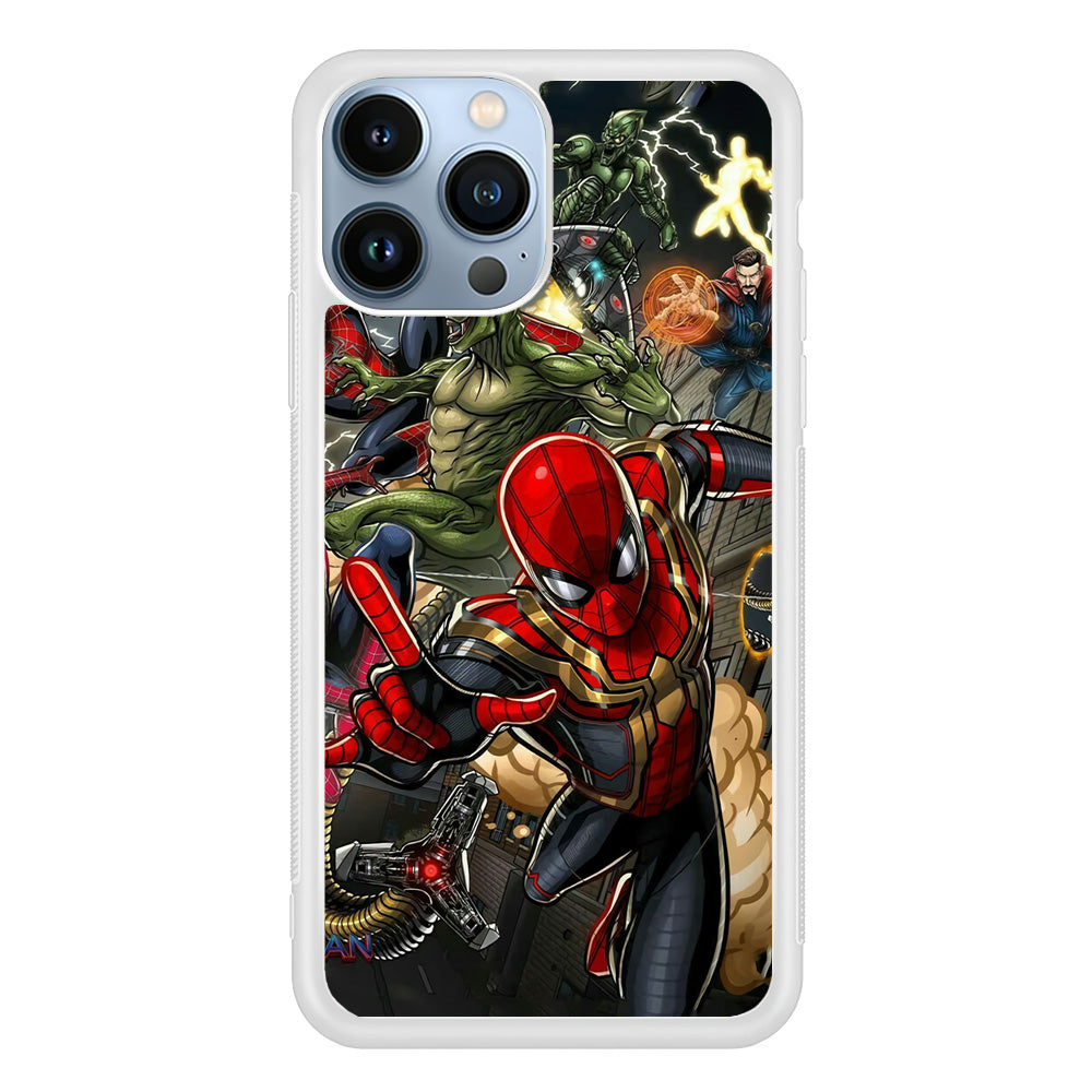 Spiderman Multiverse Battle iPhone 13 Pro Max Case
