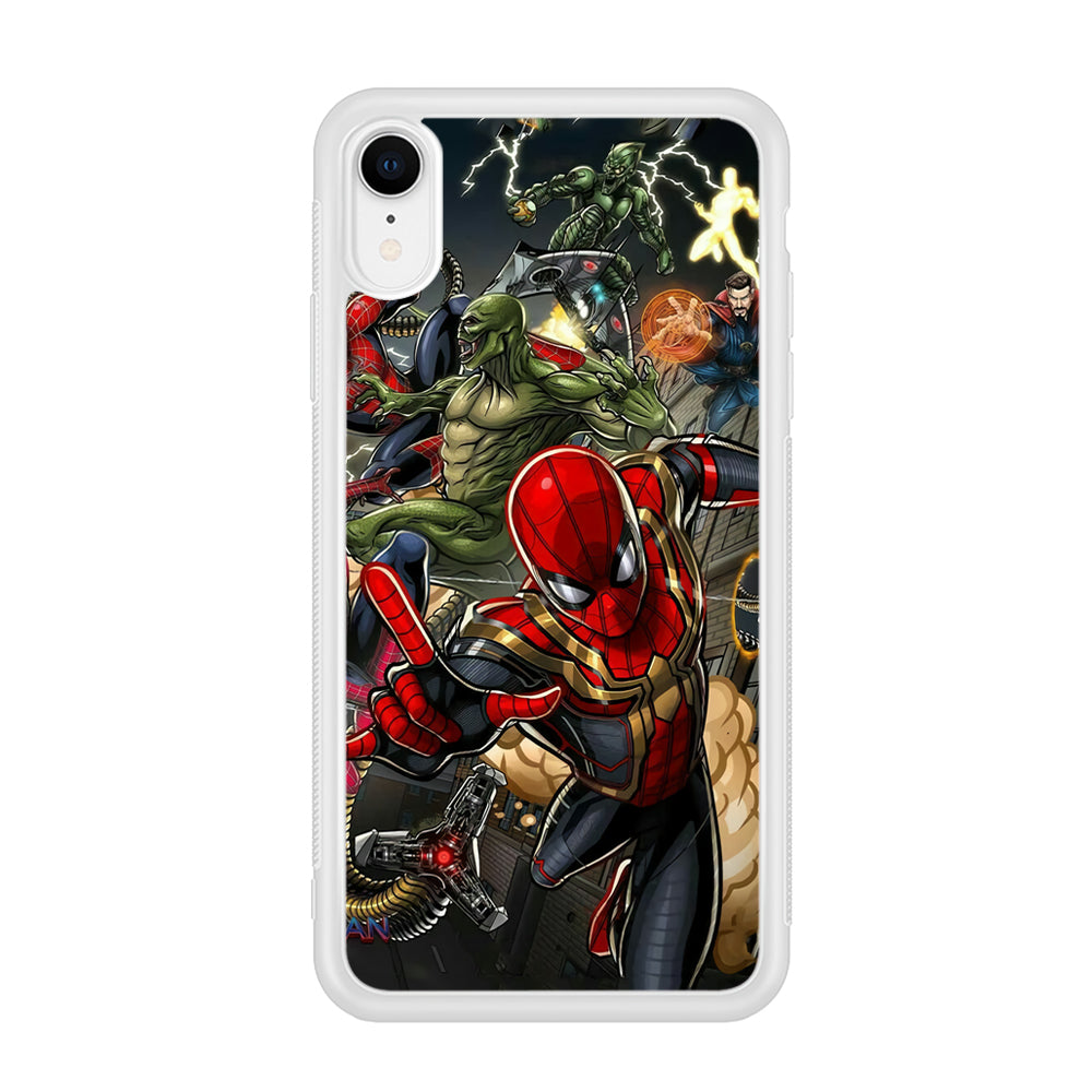 Spiderman Multiverse Battle iPhone XR Case
