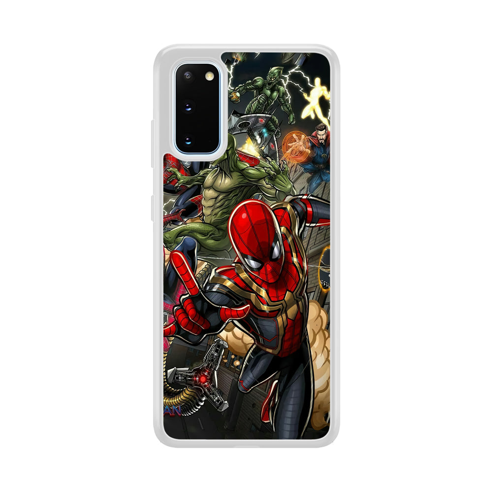 Spiderman Multiverse Battle Samsung Galaxy S20 Case