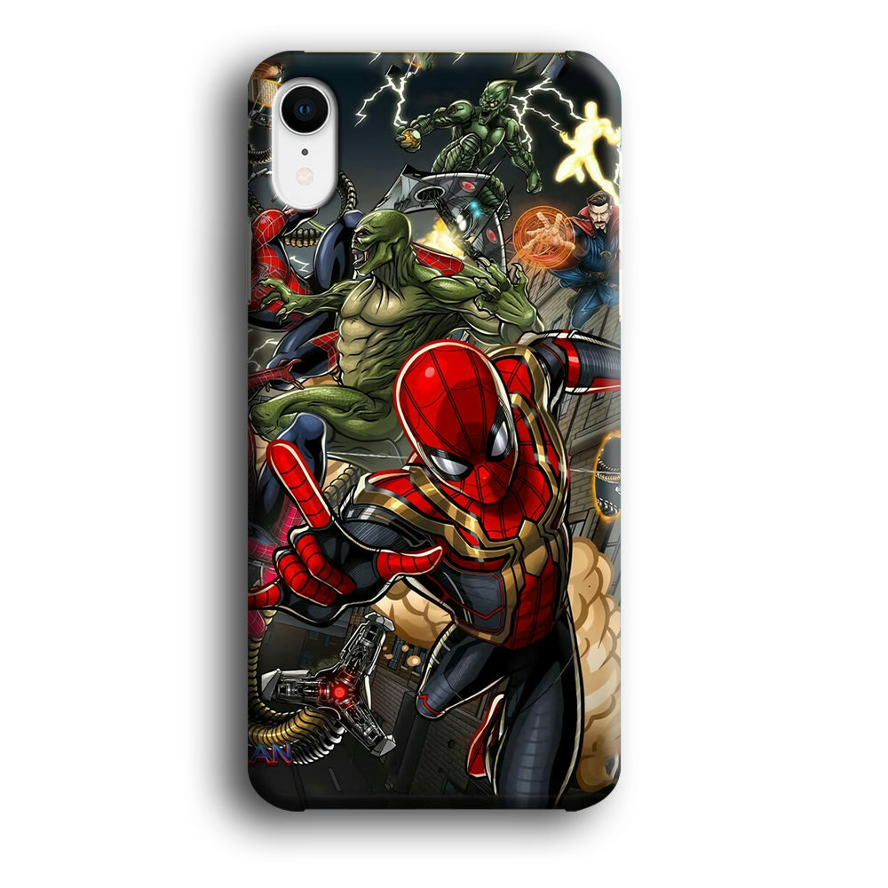 Spiderman Multiverse Battle iPhone XR Case