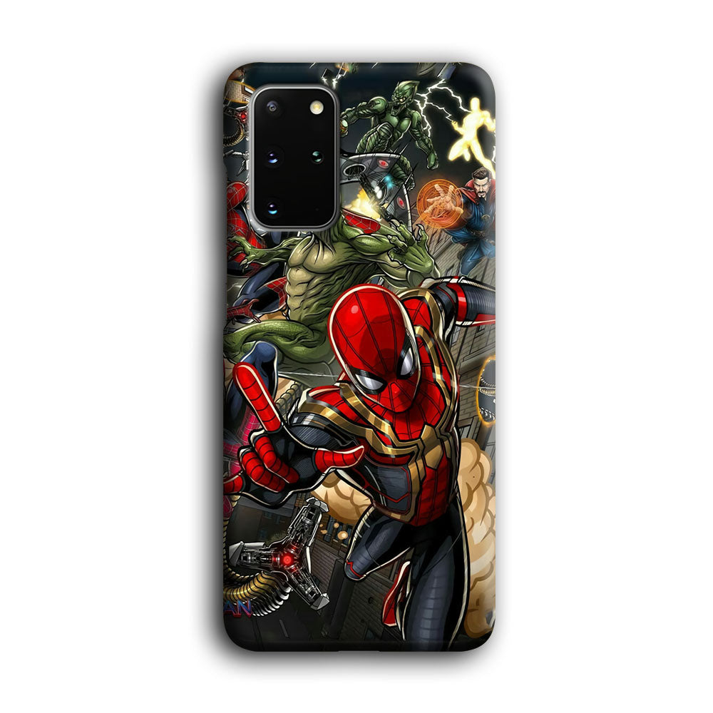 Spiderman Multiverse Battle Samsung Galaxy S20 Plus Case