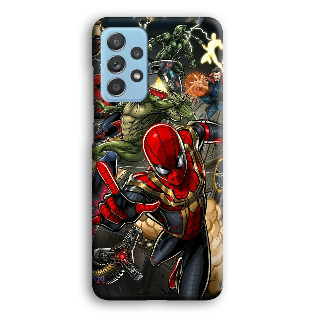 Spiderman Multiverse Battle Samsung Galaxy A72 Case