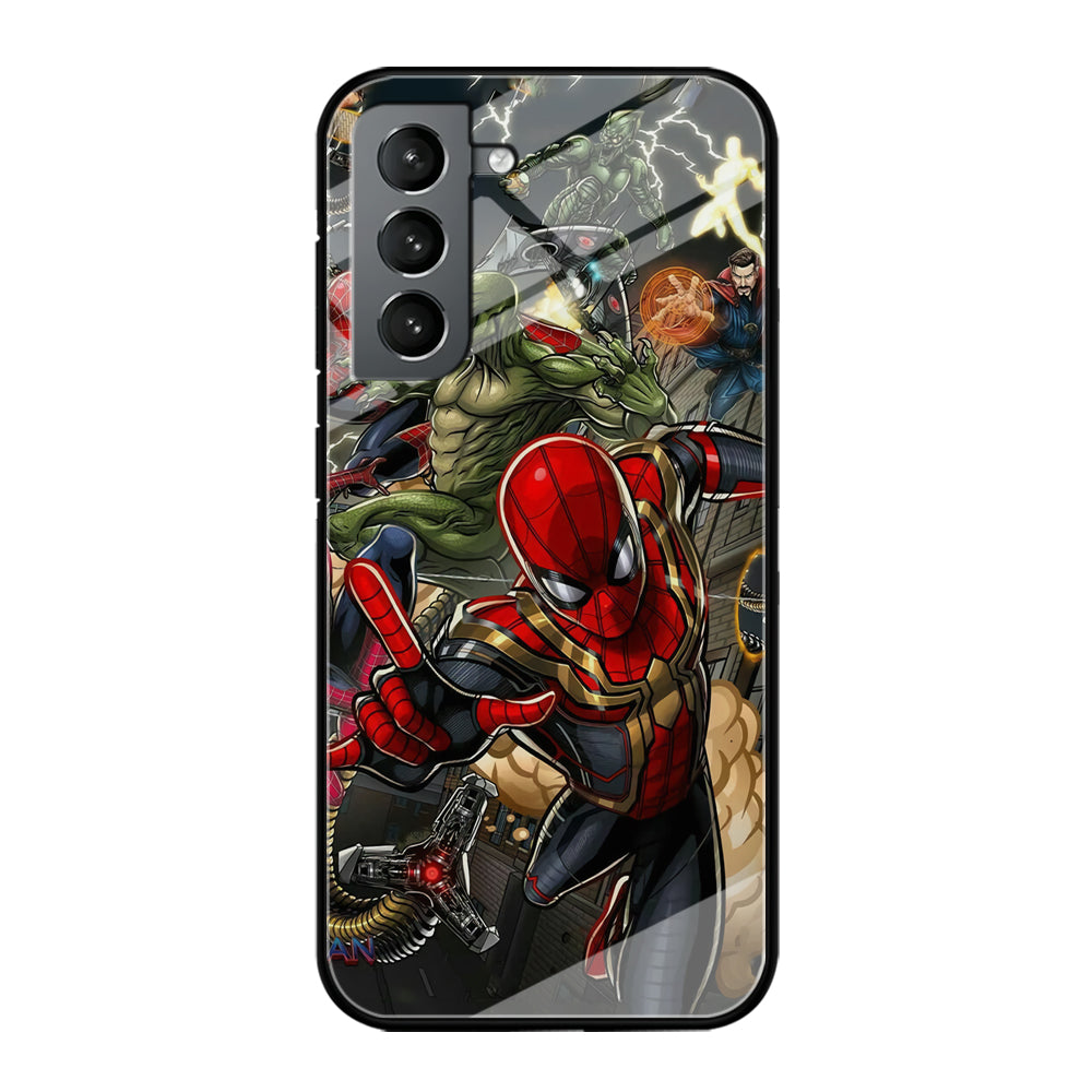 Spiderman Multiverse Battle Samsung Galaxy S21 Plus Case