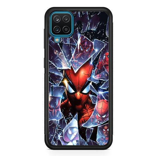 Spiderman Secret on The Glass Samsung Galaxy A12 Case