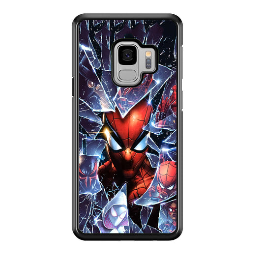 Spiderman Secret on The Glass Samsung Galaxy S9 Case