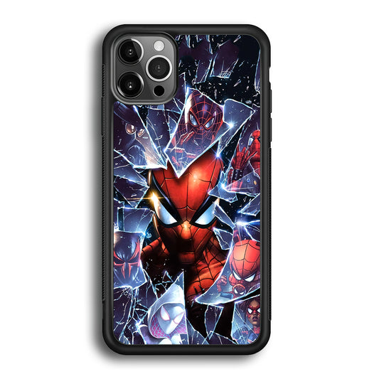 Spiderman Secret on The Glass iPhone 12 Pro Case