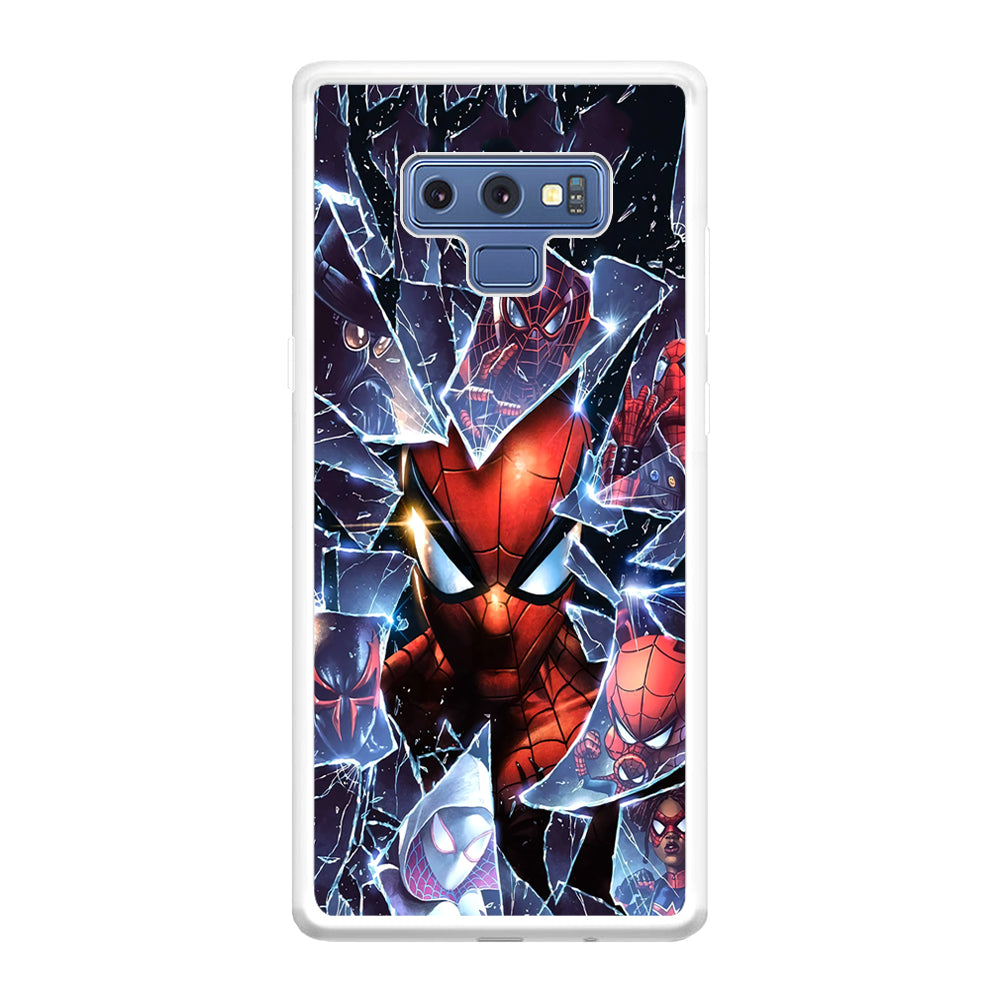 Spiderman Secret on The Glass Samsung Galaxy Note 9 Case