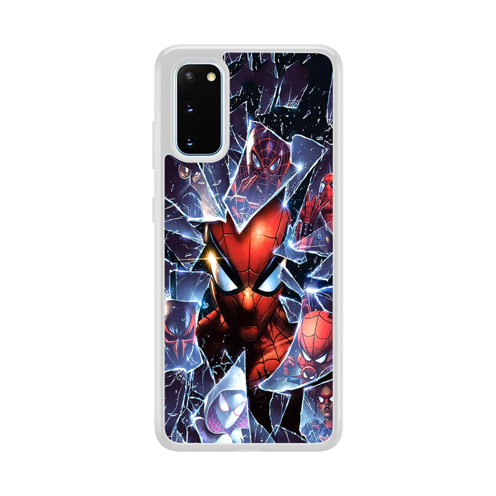 Spiderman Secret on The Glass Samsung Galaxy S20 Case