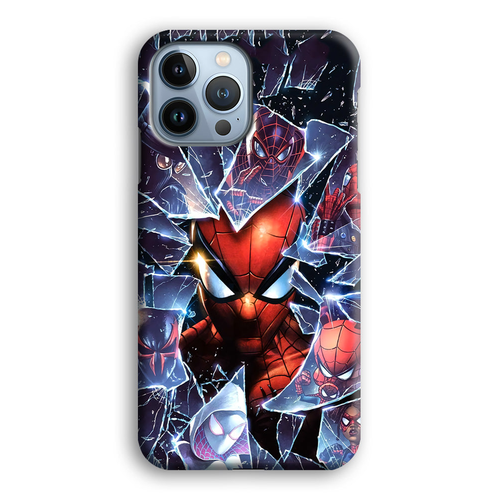 Spiderman Secret on The Glass iPhone 13 Pro Max Case