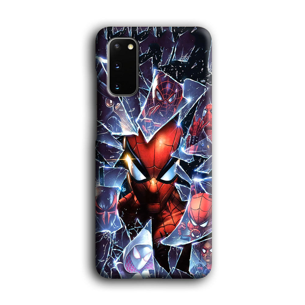 Spiderman Secret on The Glass Samsung Galaxy S20 Case