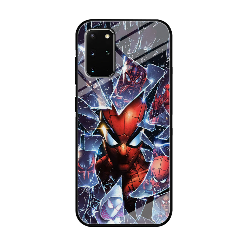 Spiderman Secret on The Glass Samsung Galaxy S20 Plus Case