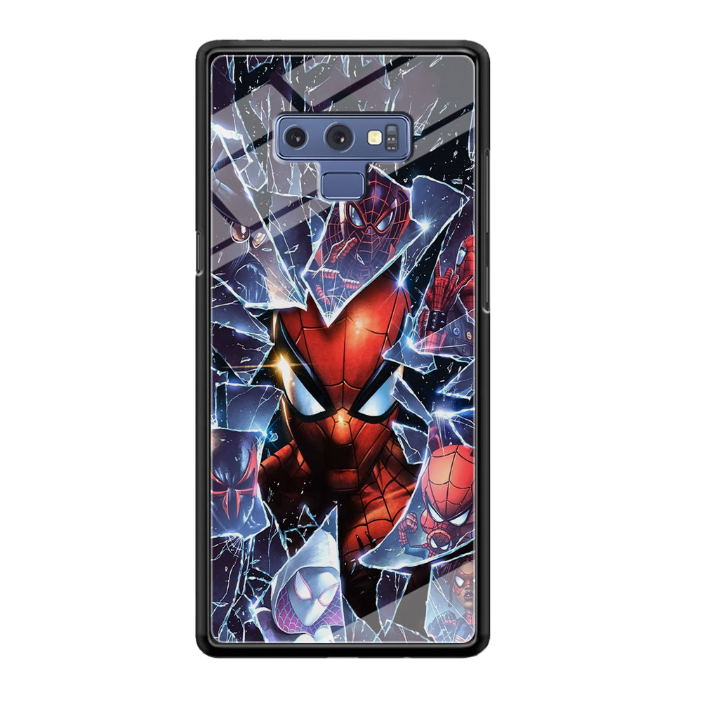 Spiderman Secret on The Glass Samsung Galaxy Note 9 Case