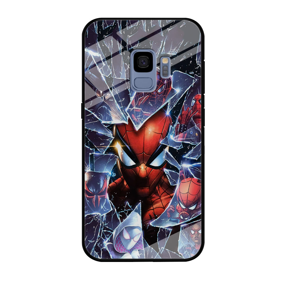 Spiderman Secret on The Glass Samsung Galaxy S9 Case