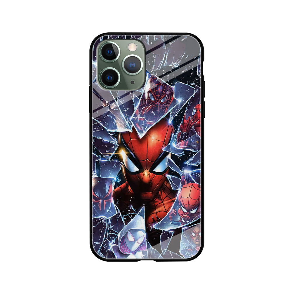 Spiderman Secret on The Glass iPhone 11 Pro Max Case