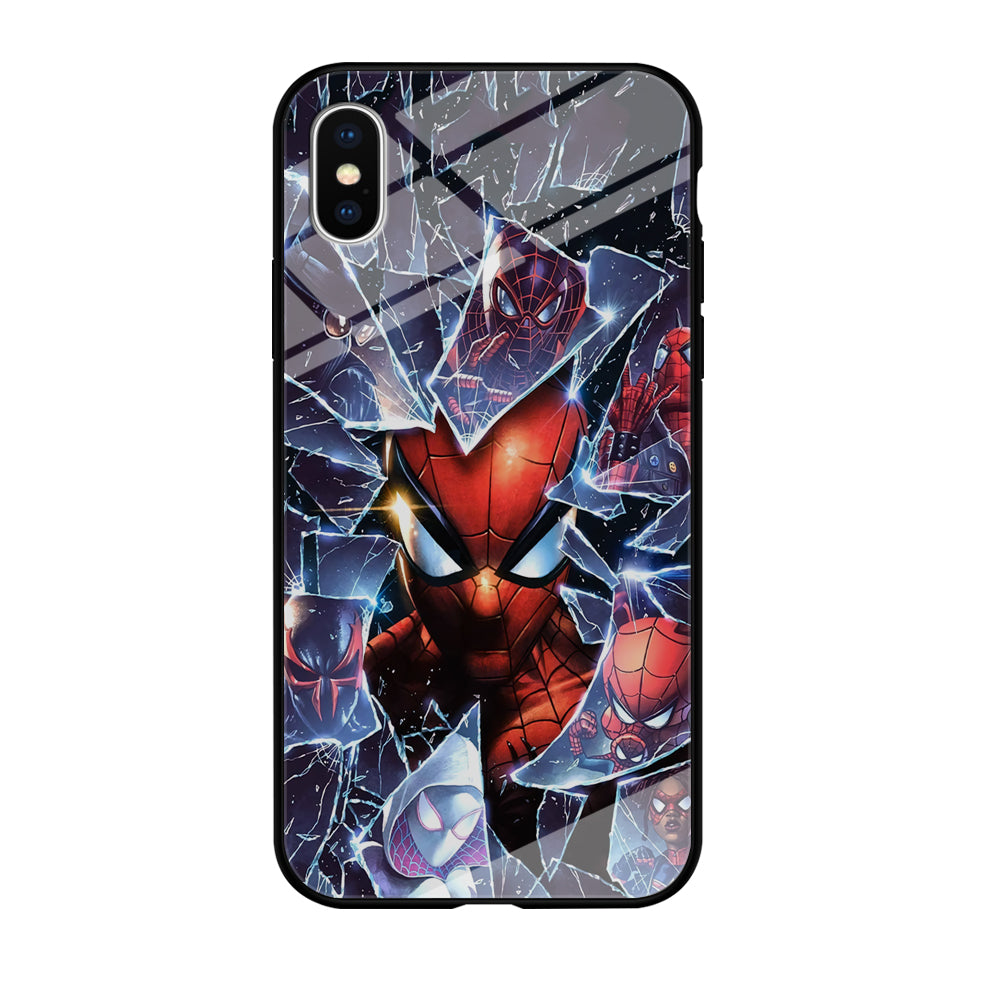 Spiderman Secret on The Glass iPhone Xs Max Case