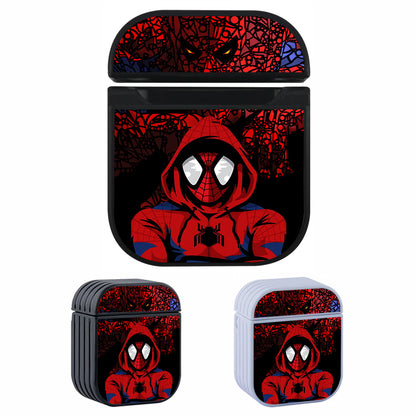 Spiderman Shadow Clone Hard Plastic Case Cover For Apple Airpods
