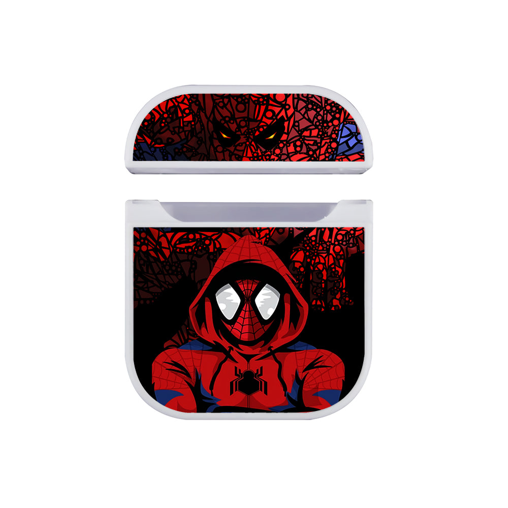 Spiderman Shadow Clone Hard Plastic Case Cover For Apple Airpods