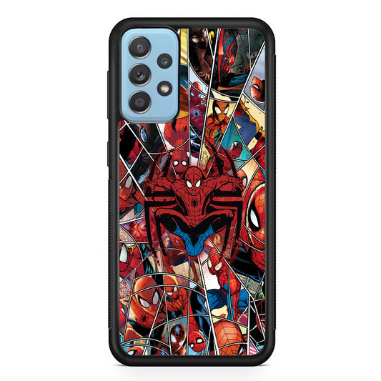 Spiderman Solid Backing Samsung Galaxy A52 Case