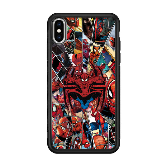 Spiderman Solid Backing iPhone Xs Max Case
