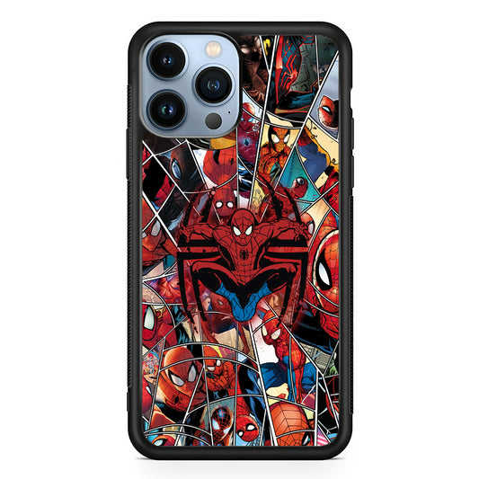 Spiderman Solid Backing iPhone 13 Pro Max Case