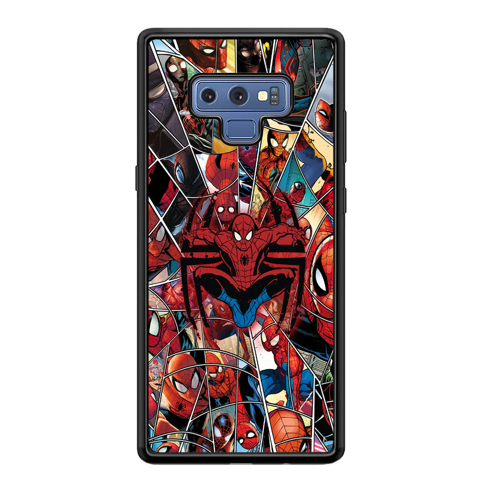 Spiderman Solid Backing Samsung Galaxy Note 9 Case